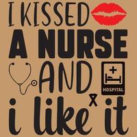 io baciato un' infermiera e io piace esso vettore