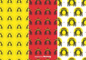 Dreads Pattern gratuito vettore