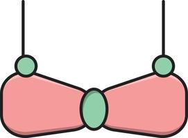 reggiseno vettore illustrazione su un' sfondo.premio qualità simboli.vettore icone per concetto e grafico design.