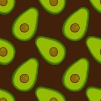 avocado sfondo, illustrazione, vettore su bianca sfondo.