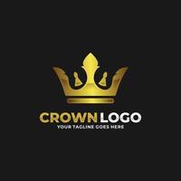 corona logo design vettore illustrazione