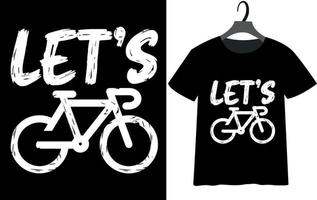 Ciclismo maglietta design per voi vettore