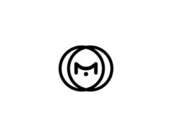 m logo design vettore modello