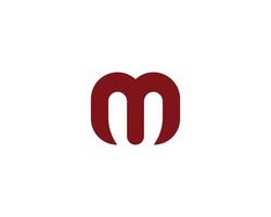 m logo design vettore modello