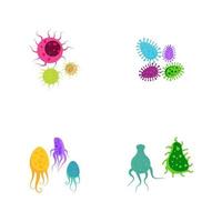 virus vettore illustrazione icona