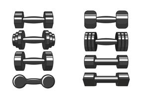 icone vettoriali dumbell