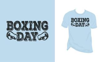 boxe giorno t camicia design vettore illustrazione