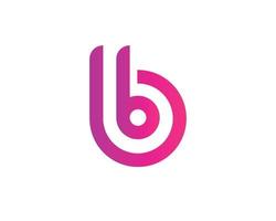 bb logo design vettore modello