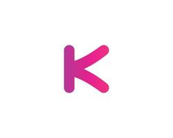 K logo design vettore modello