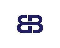 bb logo design vettore modello