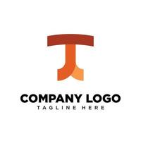 logo design lettera t adatto per azienda, Comunità, personale loghi, marca loghi vettore