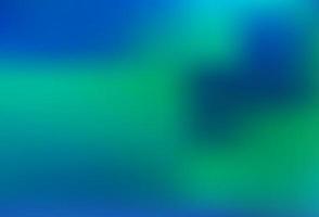 modello astratto di lucentezza sfocata vettoriale blu chiaro, verde.