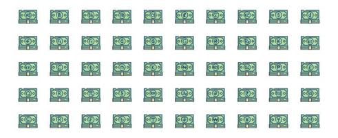 collezione di icone relazionato per moneta e i soldi, Compreso icone piace dollaro, Euro, yen, e di più. vettore illustrazioni, pixel Perfetto impostato