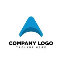 logo design lettera un, adatto per azienda, Comunità, personale loghi, marca loghi vettore