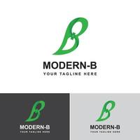 moderno B lettera logo design modello-lusso icona concetto. moderno logo per azienda o attività commerciale identità. boutique, nozze e bellezza simbolo elemento vettore