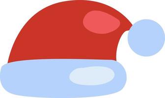 Natale cappello, illustrazione, vettore su un' bianca sfondo.