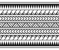 polinesiano maori tribale senza soluzione di continuità modello. sfondo per tessuto, sfondo, carta modello, involucro carta, tappeto, tessile, coperchio. etnico tatuaggio stile modello vettore