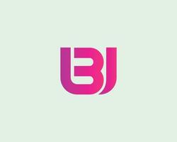 bu ub logo design vettore modello