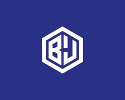 bj jb logo design vettore modello