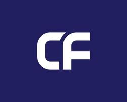 cfr fc logo design vettore modello