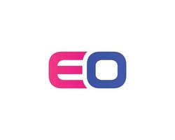 eo oe logo design vettore modello