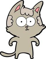 scarabocchio personaggio cartone animato gatto vettore