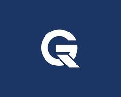gq qg logo design vettore modello