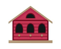 vettore illustrazione di birdhouse