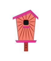 vettore illustrazione di birdhouse