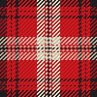 senza soluzione di continuità modello di Scozzese tartan plaid. ripetibile sfondo con dai un'occhiata tessuto struttura. vettore fondale a strisce tessile Stampa.