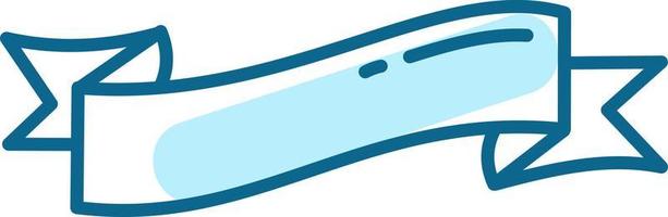 blu sito web striscione, illustrazione, vettore su un' bianca sfondo.