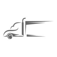 camion logo icona design illustrazione vettore