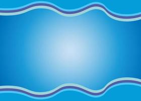 astratto blu sfondo con onde sopra e sotto vettore