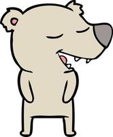 cartone animato carino orso vettore