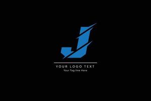 lettera j logo alfabeto design icona vettore simbolo