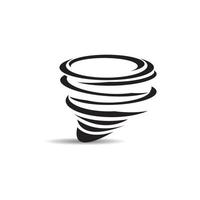 tornado icona logo vettore design