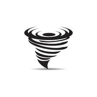 tornado icona logo vettore design