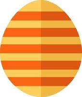 arancia nudo uovo, illustrazione, vettore su un' bianca sfondo.