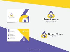 un' freccia logo design - azienda logo design vettore