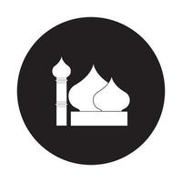 vettore logo moschea