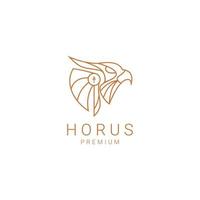 Horus logo design icona modello vettore