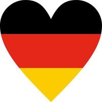 io amore Germania vettore