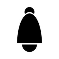 semplice campana icona, può essere Usato per cartello o simbolo su opera vettore