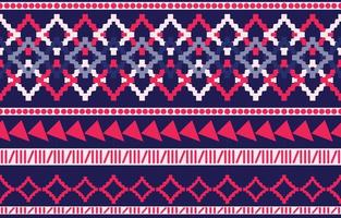 tessuto nativo americano navajo senza cuciture, sfondo etnico tribale geometrico, elementi di design, design per moquette, carta da parati, abbigliamento, tappeto, interni, ricamo illustrazione vettoriale. vettore