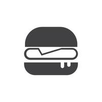 Hamburger vettore icona illustrazione desiderare