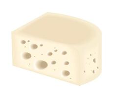 formaggio isolato icona realistico vettore