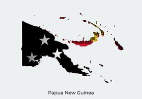 papua nuovo Guinea bandiera. carta tagliare stile design di ufficiale mondo bandiera. in forma per striscione, sfondo, manifesto, anniversarry modello, Festival vacanza, indipendente giorno. vettore eps 10