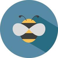 poco Bumble ape, illustrazione, vettore su bianca sfondo.