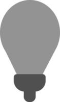 elettrico lampadina, icona illustrazione, vettore su bianca sfondo