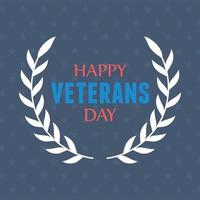 Felice giorno dei Veterani. emblema delle forze armate militari statunitensi vettore